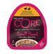 Влажный корм для взрослых собак Wellness Core Small Breed Savory Medleys Flavoured with Roasted Chicken, Duck, Peas & Carrots, 85 г