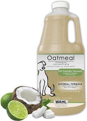 Шампунь для собак Wahl Oatmeal Formula з кокосом, лаймом і вербеною WAHL