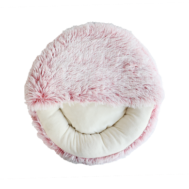 Лежанка для тварин до 5 кг UNIQ PETS CAT BED PAWCASTLE CAVE booth pink M 50x50x10cm UniQ PETS