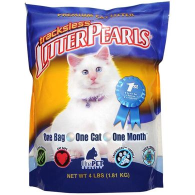 Кварцевий наповнювач для туалетів котів Litter Pearls TrackLess LitterPearls
