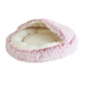 Лежанка для тварин до 5 кг UNIQ PETS CAT BED PAWCASTLE CAVE booth pink M 50x50x10cm