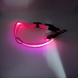 Нейлоновый светодиодный ошейник для собак Derby, перезаряжаемый через USB, Розовый, X-Large