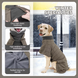 Стильне пальто для собак Wan Talk Stylish Cold Weather Coat, L, 45-55 см, 57-65 см