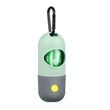 Диспенсер для пакетів з ліхтариком Dog Poop Bag Holder with Flash Light (1 рулон пакетів в комплекті)