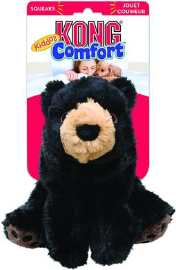 Плюшевая игрушка для собак KONG Comfort Kiddos Bear со съемной пищалкой для маленьких собак KONG