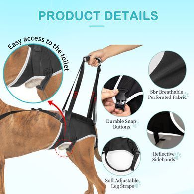 Поддерживающий слинг для собак WanTalk Dog Hind Leg Support Wan talk