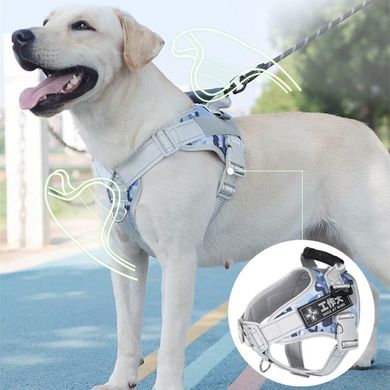 Нагрудная шлея для собак Reflective safety chest harness for pet dogs Derby