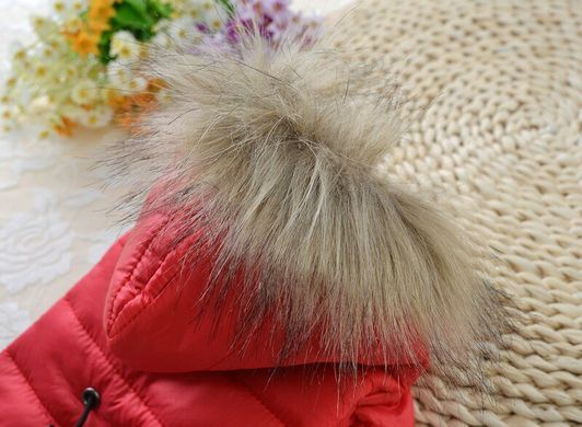 Тепла зимова куртка з капюшоном для собак