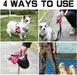 Мини-сумка для прогулок и пакетов BRIVILAS Dog Poop Bag Holder Pink