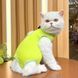 Одяг для котів після операції Holley Light Green, L, 36 см, 38-46 см