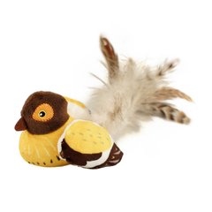 Іграшка для котів Barksi Sound Toy Пташка з Датчиком Торкання та Звуковим Чіпом 17 см Barksi