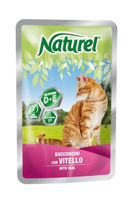 Влажный корм для котов Naturel Телятина (Veal), 100 г Naturel