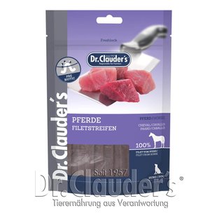 Ласощі для собак Dr.Clauder's Horse Filet Strips з кониною Dr.Clauder's