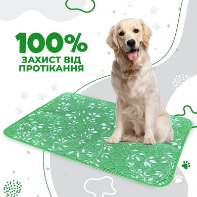 Багаторазова пелюшка для собак Green Leaf (від виробника ТМ EZWhelp) EZwhelp
