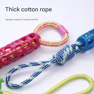 Игрушка-канат для собак Derby TPR + Rope Dog Toy Derby