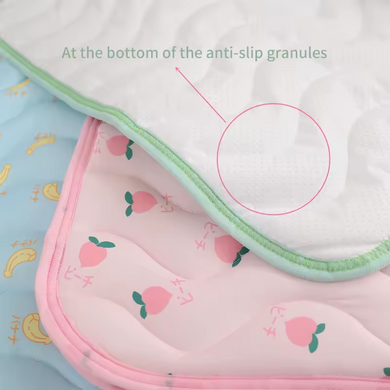 Літня охолоджуюча підстилка для котів Derby Ice Silk Material Summer Pet Cooling Mat Bananas Derby