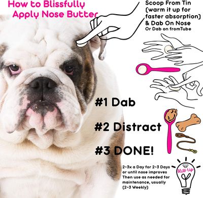 Увлажняющее масло для сухого носа собак The Blissful Dog Nose Butter (BullDog)