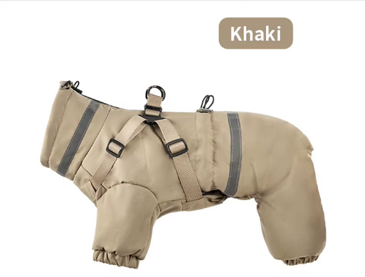 Зимняя куртка для собак V.PET.B.R. Dog Apparel C837 Khaki V.PET.B.R