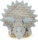 М`яка іграшка для собак goDog Dinos Frills с пищалкой, 27 см, Сірий
