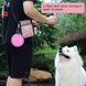 Набор Glifmeey Pink для выгула и дрессировки собак: сумка, миска, кликер, мяч