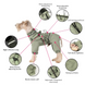 Зимняя куртка для собак V.PET.B.R. Dog Apparel C837 Khaki, XS