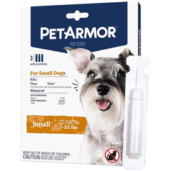 Краплі від бліх, кліщів і вошей PetArmor для собак 2.2-10кг PetArmor
