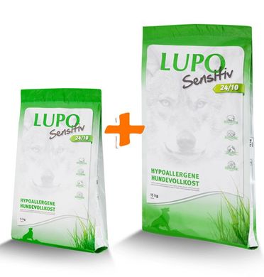 Гипоаллергенный сухой корм Lupo Sensitiv 24/10 для активных собак Markus-Muhle