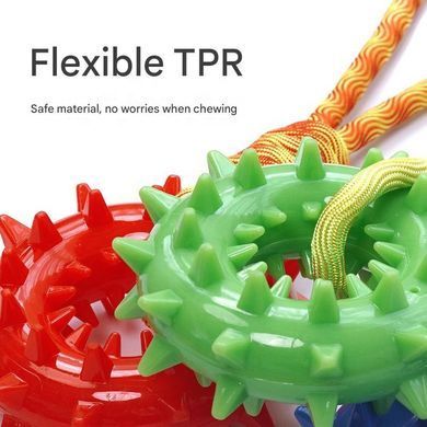 Игрушка-канат для собак Derby TPR Ring + Rope Dog Toy Derby