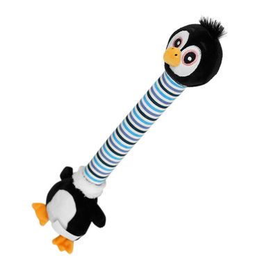 Игрушка для собак Barksi Crunch Body Пингвин с Хрустящей Шеей и Двумя Пищалками 40 см Barksi