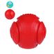 Игрушка для собак BronzeDog CHEW Звуковой футбольный мяч красный 15,2 см