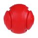 Игрушка для собак BronzeDog CHEW Звуковой футбольный мяч красный 15,2 см