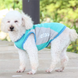 Дихаючий літній сонцезахисний одяг для собак Derby Breathable Summer Sun-protective Dog Clothing, Turquoise/Grey, S, 24-28 см, до 35 см, до 26 см