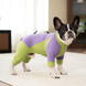 Комбинезон для собак LOVEPET Velvet Fleece Jumpsuit, Purple Olive Green, M, 30 см, 41 см, 29 см