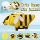 Рятувальний жилет для собак Derby Bee Design Dog Life Vest, L, 35 см, 50-75 см, 42-54 см