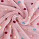 Теплый мягкий плед для домашних животных Люпосанчик Coral velvet, Pink, 40х60 см